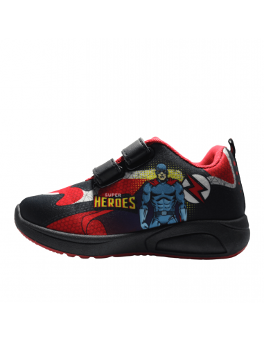 TENIS CON ESTAMPADO DE SUPER HÉROES